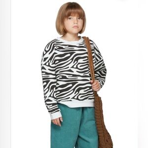 The Campamento Kids Zebra Print Sweatshirt size 7-8